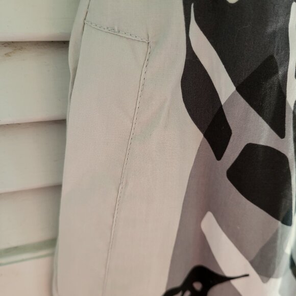 H&M Women's Sheath Dress size 12 Grey Black White NWT - Picture 5 of 7